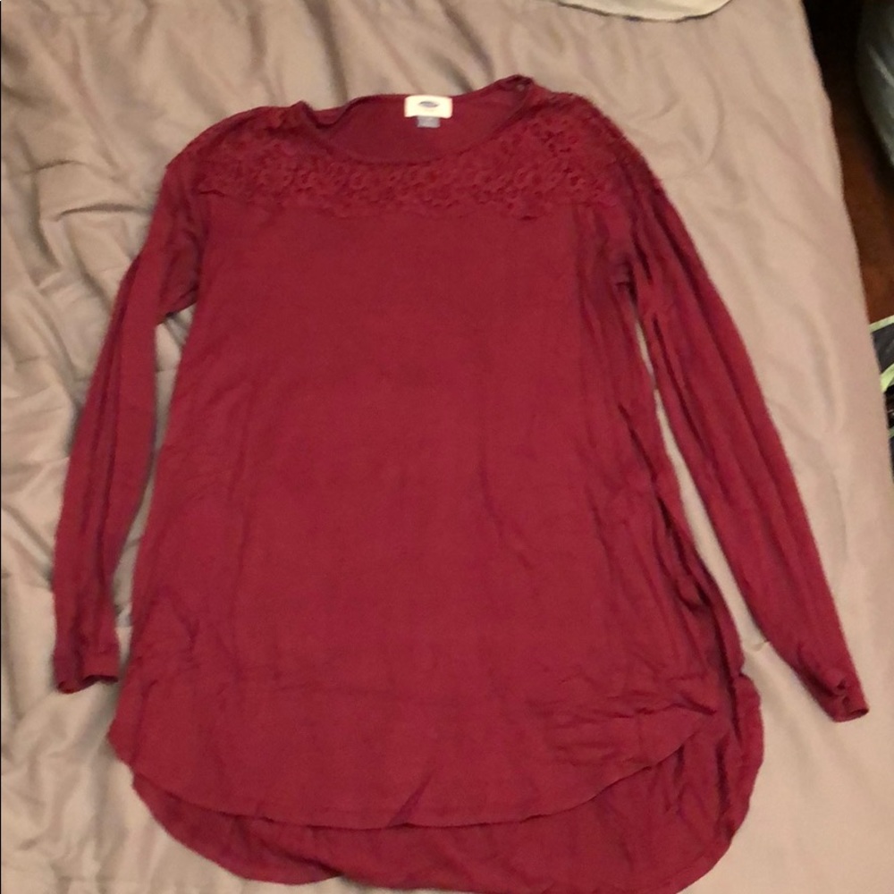 Old navy- Long sleeve long top/ dress